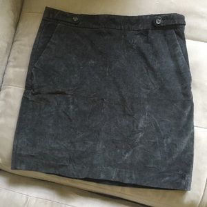 Banana Republic corduroy skirt size 2